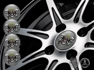 Resin domed stickers Custom Brand Tunning Edition